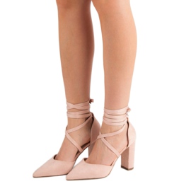 Seastar Pompe legate in Spitz rosa 1