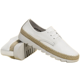 Filippo Scarpe in pelle bianca bianco 1