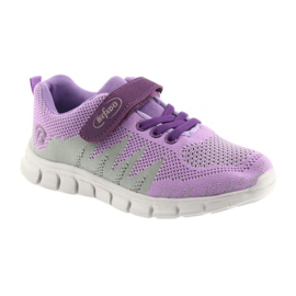 Scarpe per bambini Befado 516Y025 viola grigio 1