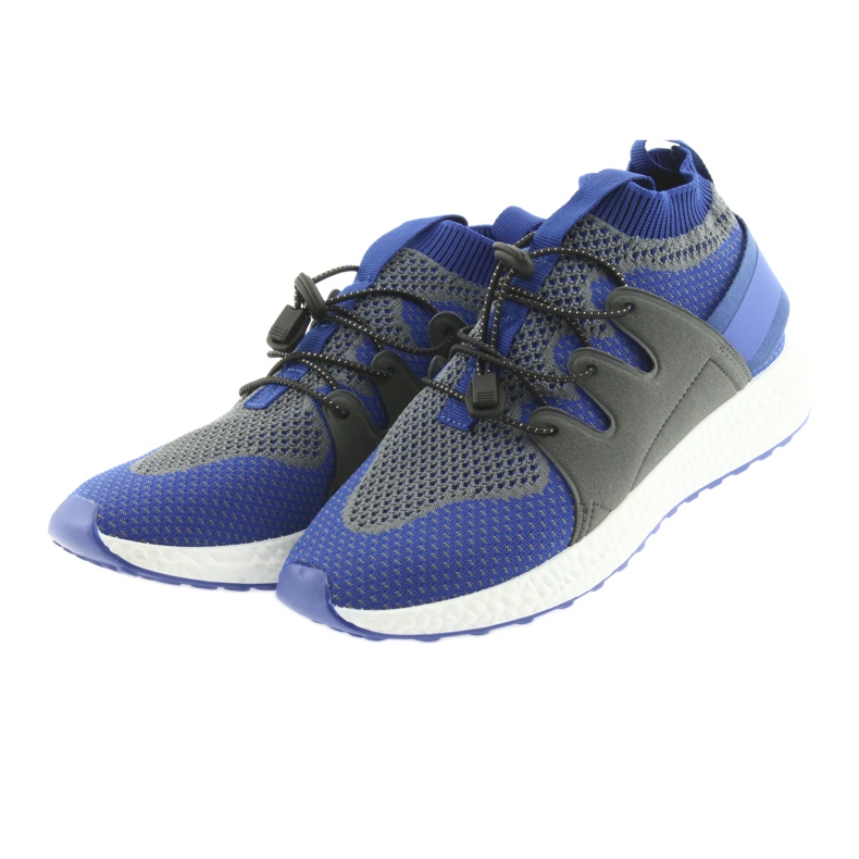 Scarpe per bambini Befado 516Y029 blu grigio 3