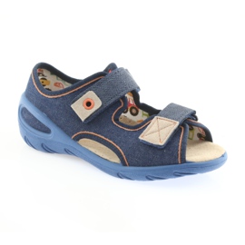 Scarpe per bambini Befado pu 065P126 blu blu navy 2