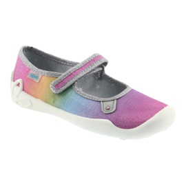 Scarpe per bambini Befado 114Y350 viola blu multicolore 1
