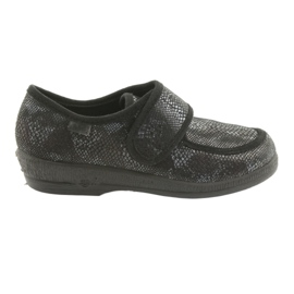 Scarpe da donna Befado pu 984D016 nero grigio 1