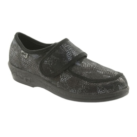 Scarpe da donna Befado pu 984D016 nero grigio 1