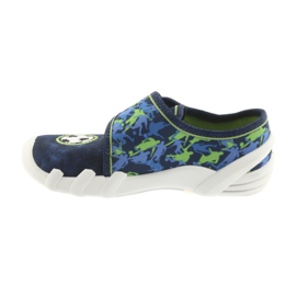 Scarpe per bambini Befado 273X258 Soft-B blu verde blu navy 2