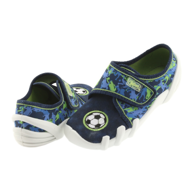 Scarpe per bambini Befado 273X258 Soft-B blu verde blu navy 4