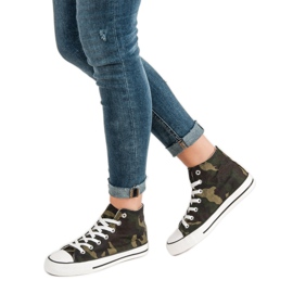 Jumex Sneakers alte Moro verde 1