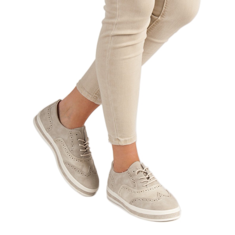 SHELOVET Francesine beige 1