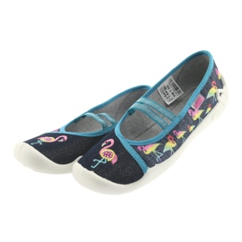 Scarpe per bambini Befado 116Y251 blu grigio blu navy 3