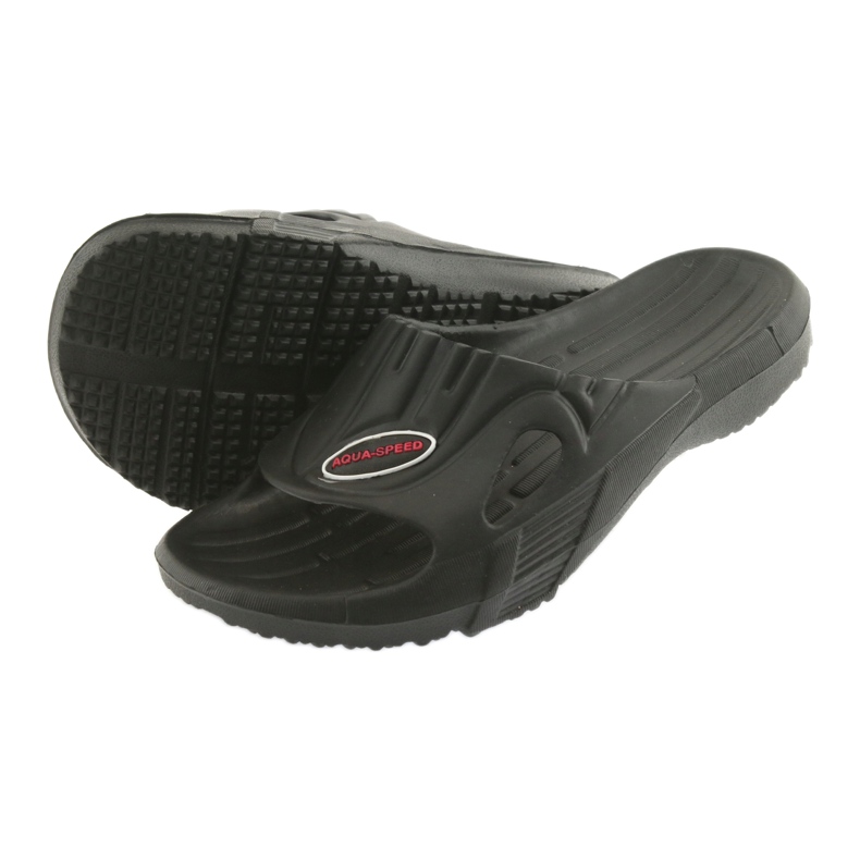 Ciabatte da piscina Aqua-Speed ​​​​Arizona U nere nero 4