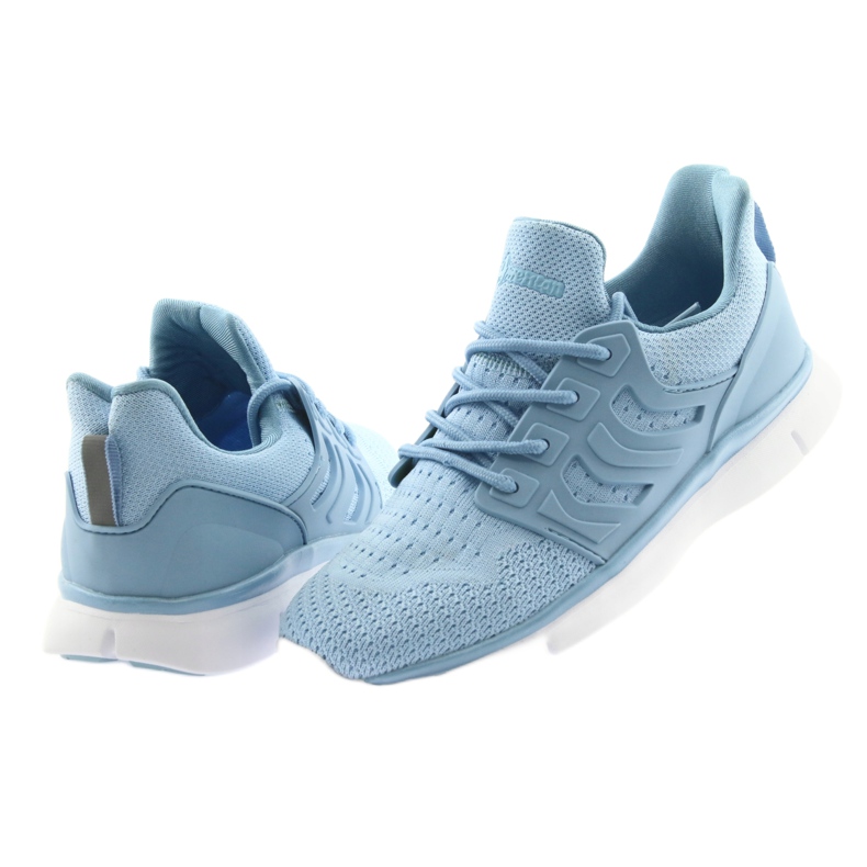 American Club Scarpe sportive da donna americane FH07, di colore blu 4