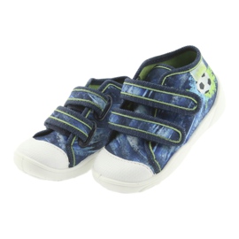 Scarpe da bambino palla Befado 212P058 blu verde blu navy 3
