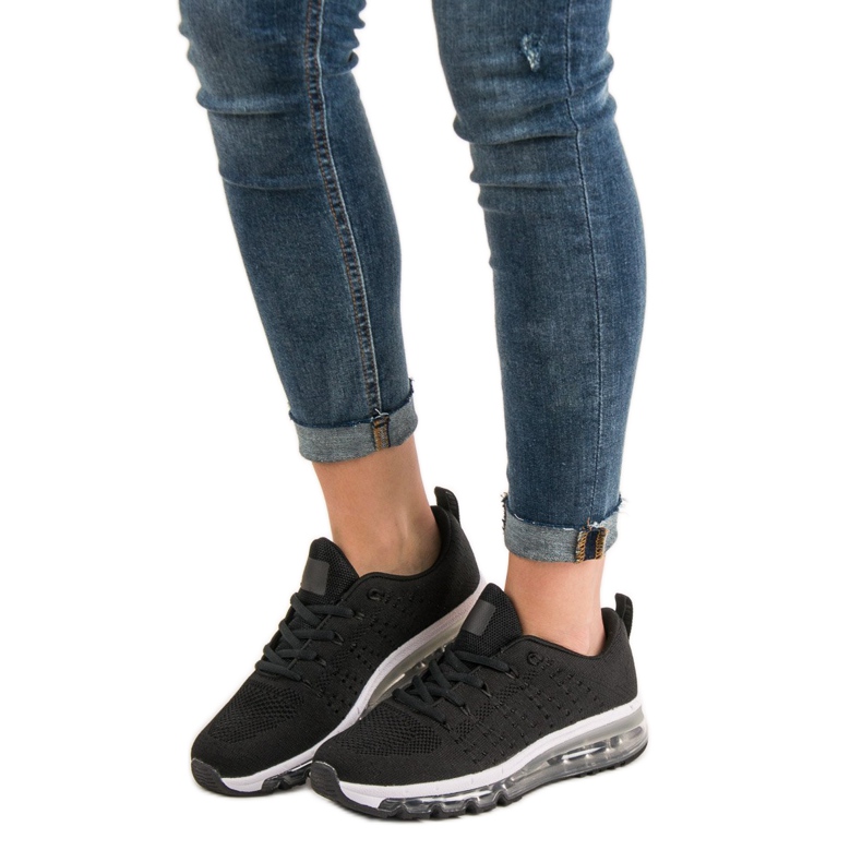 SHELOVET Scarpe sportive alla moda nero 2