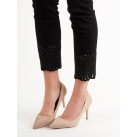 Small Swan Tacchi alti beige 2