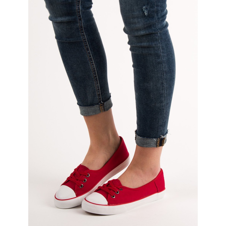 J. Star Scarpe da ginnastica rosse rosso 1