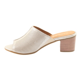 Badura 5311 ciabatte donna oro giallo multicolore 2