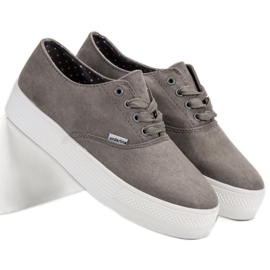 SHELOVET Sneakers grigie alla moda grigio 1