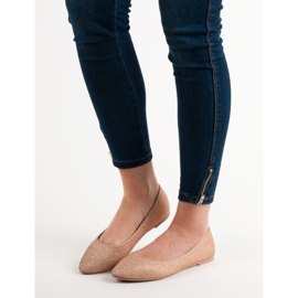 Seastar Ballerine glitterate d'oro 2