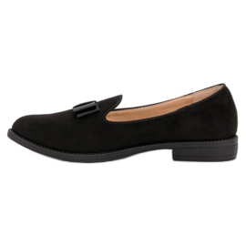 Comer Signori in pelle scamosciata nero 1