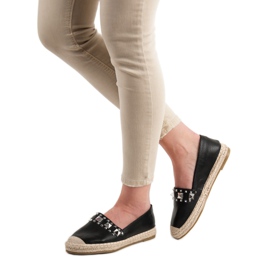 Janessa Espadrillas Con Borchie nero 2