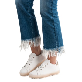 SHELOVET Scarpe sportive da donna bianco 1