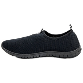 SHELOVET Sneakers senza lacci nere nero 2