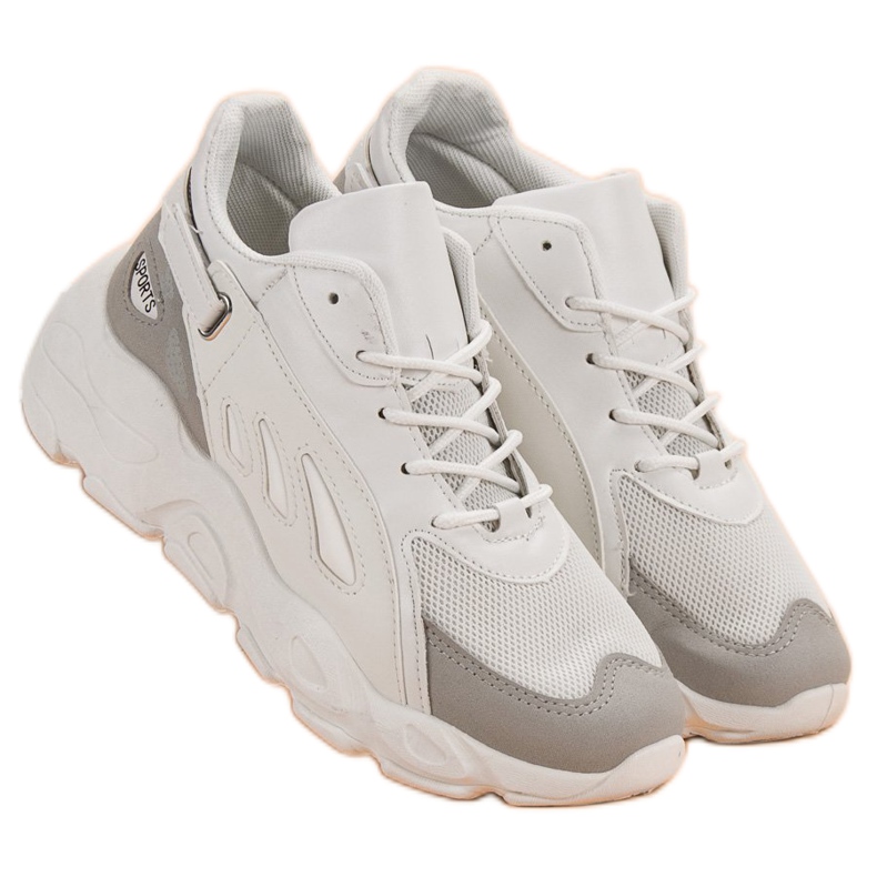 Primavera Scarpe da ginnastica bianche bianca 1