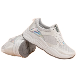 Ideal Shoes Scarpe sportive bianche bianca 1