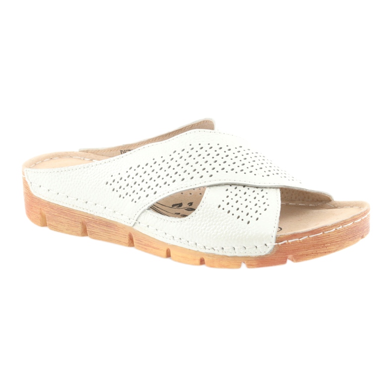 Ciabatte Sulla piattaforma perla Filippo 750 bianca multicolore 1