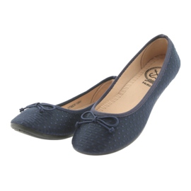 Sneaker ballerine McKey blu navy 3