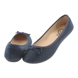 Sneaker ballerine McKey blu navy 4