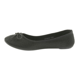 Sneakers nere McKey, ballerine slip-on nero 2