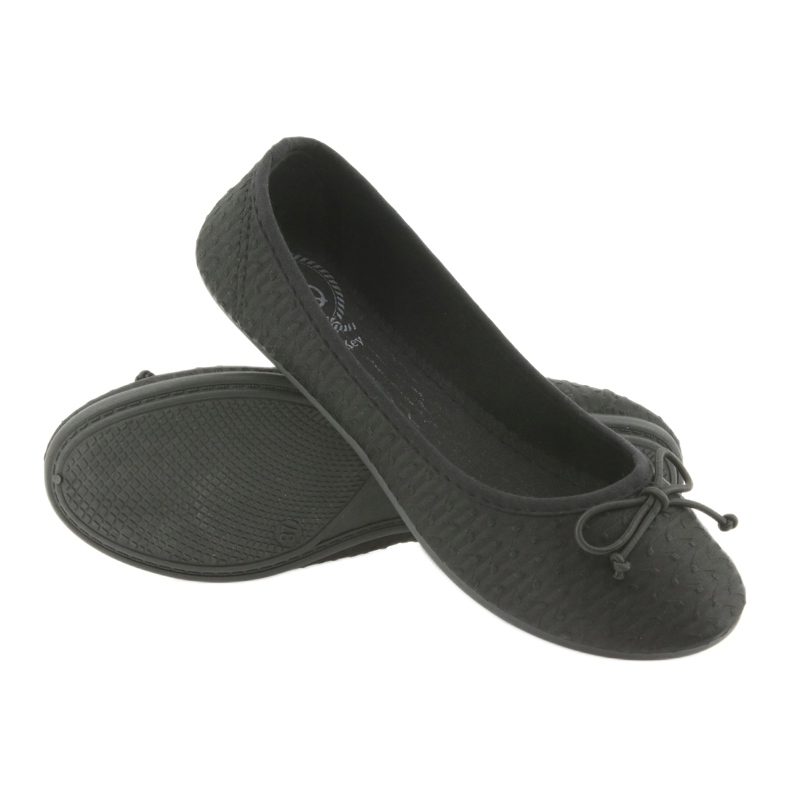 Sneakers nere McKey, ballerine slip-on nero 3