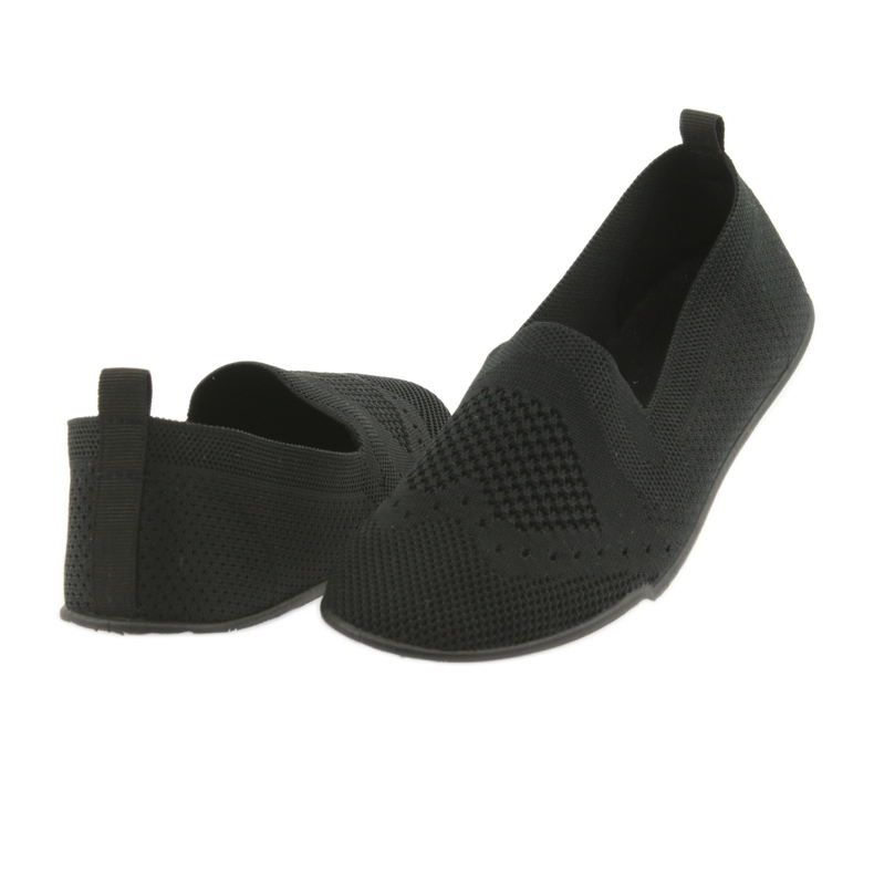 Sneakers McKey, slip-on nere nero 4