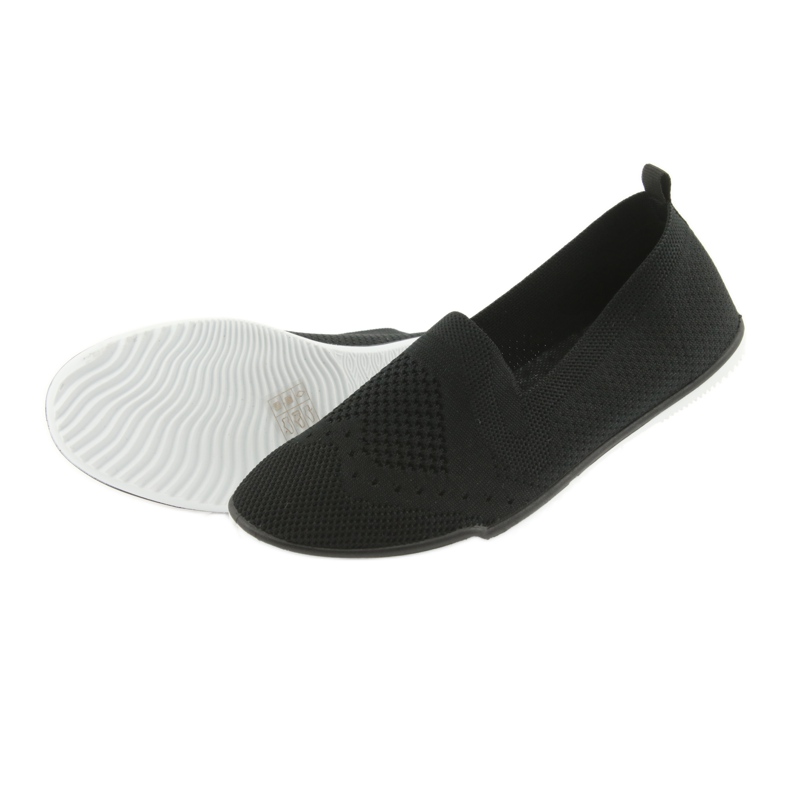Sneakers McKey, slip-on nere nero 5