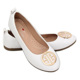 Ballerine da donna bianche VS-660 White bianca 1