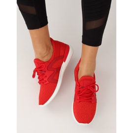 Red X-9751 Scarpe sportive rosse rosso 1