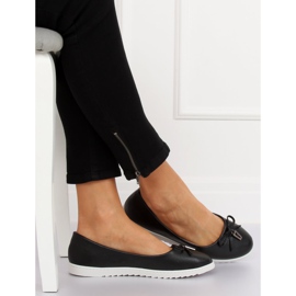Ballerine da donna nere YSD-04 Black nero 2