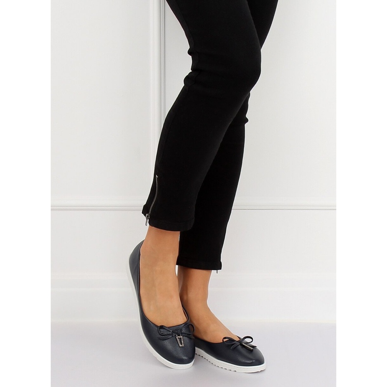 Ballerine blu navy da donna YSD-04 Navy 2