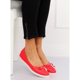 Ballerine rosse da donna YSD-04 Red rosso 1