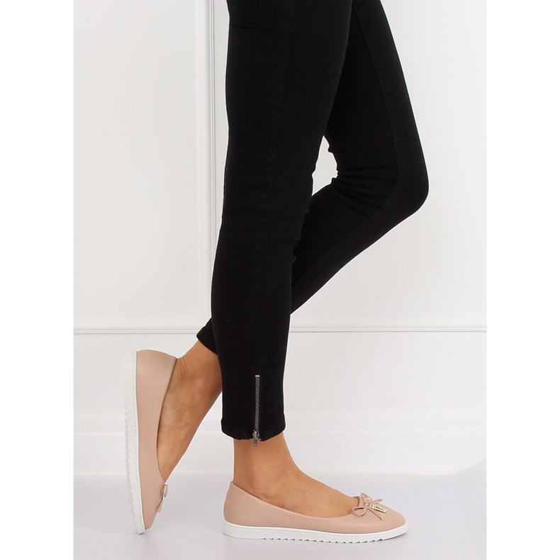 Ballerine beige da donna YSD-04 Nude 1