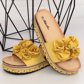 Pantofole gialle da donna gialle S61 Yellow giallo 2