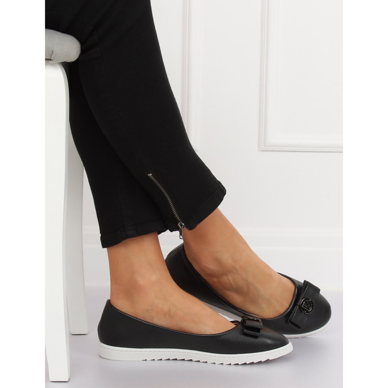 Ballerine da donna nere YSD-03 Black nero 1