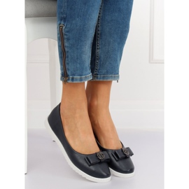 Ballerine blu navy da donna YSD-03 Navy 1