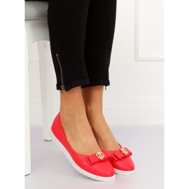 Ballerine rosse da donna YSD-03 Red rosso 1