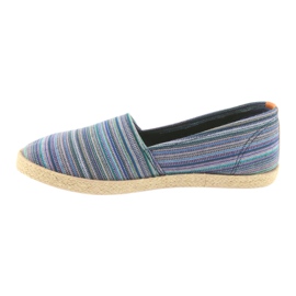 Espadrillas McKey 821 marrone blu verde blu navy 2