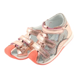 Sandali Bartek 81021 oro rosa arancia grigio giallo 3
