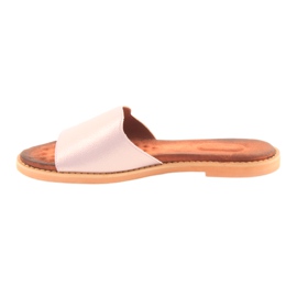 M.Daszyński Daszyński Donne Flat Heel 1837 Pink rosa 2