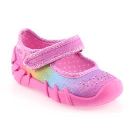 Scarpe colorate per bambini Befado 109P183 rosa multicolore 2