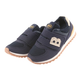 Scarpe per bambini Befado fino a 23 cm 516 giallo blu navy 3